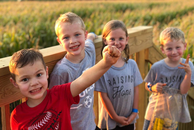 Corn Maze fun - Stotts City, MO