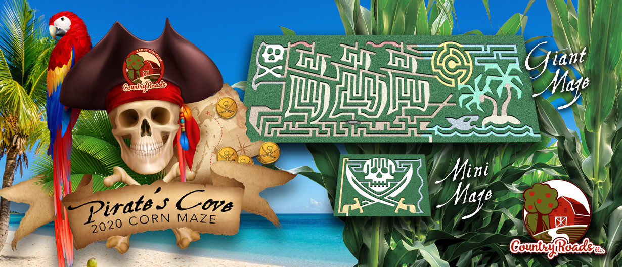 2020 Corn Maze Theme: Pirate's Cove